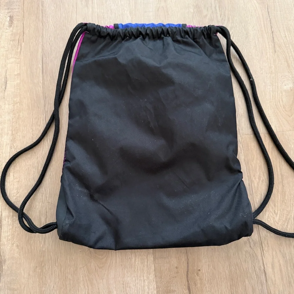 Adidas Alliance II Sackpack Drawstring Bag Backpack Mesh & Zippered Front Pocket